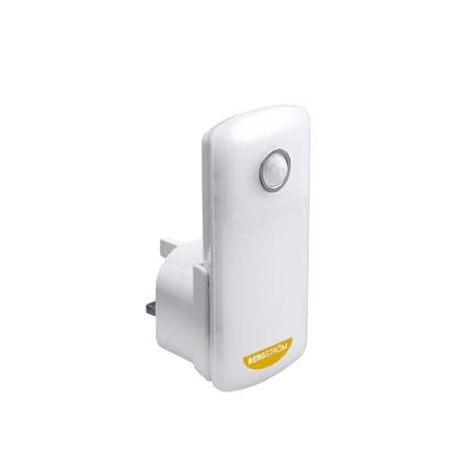 Image of Coopers of Stortford - Motion Sensor Night Light and Torch - 2-in-1 Plug-in LED Light with Rechargeable Battery for Hallways, Bedrooms and Emergency Use