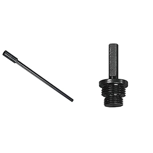 Image of Starrett Holesaw Arbor Extension Bar - A5 12 in/300mm Steel Extension Drive Rod - Suitable for 11mm Shank & A19 Arbor for A1/A2/A10