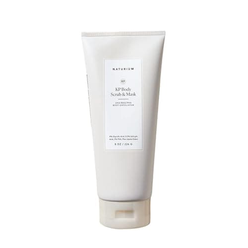 Image of Naturium KP Body Scrub & Mask for Keratosis Pilaris, Bump Eraser Shower Scrub & Exfoliator for Skin | 8 OZ / 226 G