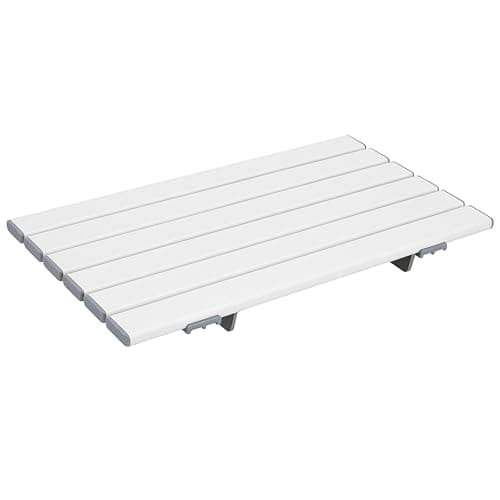 Image of Shower Board Shower Seat 26” / 27” / 28” – Adjustable Bathboard for Elderly, Disabled or Recovery Slip Resistant Bath & Shower Support Bench for Washing, Personal Care, Safety (68.6cm (27"))