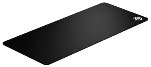 Image of SteelSeries QcK XXL - Gaming mousepad - fabric - rubber backing - black (900mm x 400mm x 2mm)