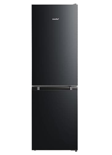 Image of COMFEE' RCB169BL2UK(E) 174L 70/30 Freestanding Fridge Freezer, 150cm Height, Low Frost, 4-Star Freezer, Quiet 39dB, Merchanical Temperature Control, Interior Lighting, Reversible Door, Black