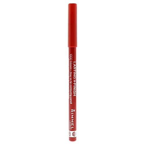 Image of Rimmel London Lasting Finish 1 Kisses Lip Liner, 21 Red Dynamite, 1.2 g, 1 Count (Pack of 1)