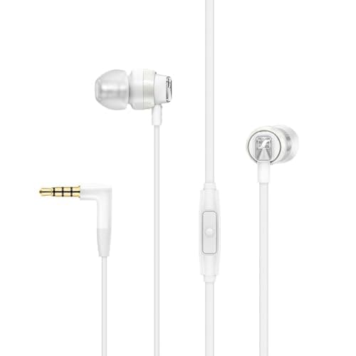 Image of Sennheiser CX 300S Ear - Canal Headphone with Universal Smart Remote - White