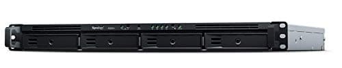 Image of Synology RackStation RS820RP+ - NAS server - 4 bays - rack-mountable - SATA 6Gb/s - RAID 0, 1, 5, 6, 10, JBOD - RAM 2 GB - Gigabit Ethernet - iSCSI - 1U