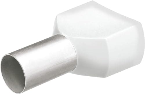 Image of KNIPEX Twin Wire Ferrules with Plastic Collar 200 Pieces Each, 97 99 370