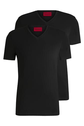 Image of HUGO MEN Men's Hugo-v T-Shirt, Black (Black 001), Small
