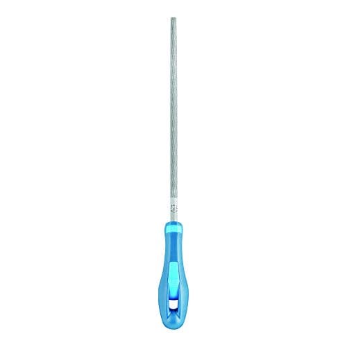 Image of Pferd 11214157 NSB Cut 2 Type Round File, Silver/Blue, 150 mm