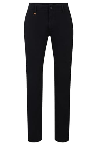 Image of BOSS Men's Schino-Slim D Pants, Black1, 3636