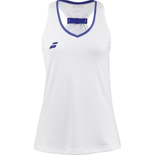 Image of Babolat Play Tank Top 3wp2071 's Sleeveless Top 3wp2071 White