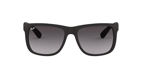 Image of Ray-Ban Unisex-Adult's Justin Sunglasses, Black (601/8G Black), 51 mm