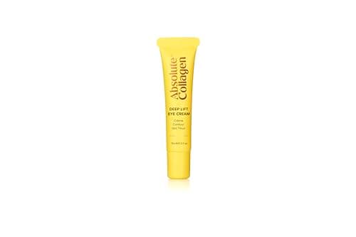 Image of Absolute Collagen Deep Lift Eye Cream 15ml - Radiance Boosting - De-Puff and Brighten Dark Circles - Reduce Appearance of Fine Lines & Wrinkles - Collagen Boosting Anti-Ageing Formula - Firm & Tighten