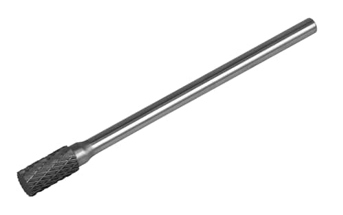 Image of Sealey Extra-Long Cylindrical Front End Cut Tungsten Carbide Rotary Burr 10mm - SDB01XL