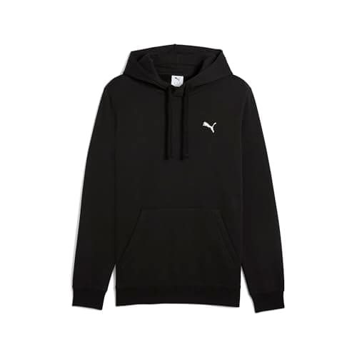 Image of PUMA Mens Essential Fleece Retail Avs 2024 Hoodies, Puma Black, L UK