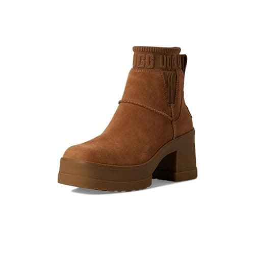 Image of UGG Women's Moxy Chelsea Fashion Boot, Chestnut, 5 UK