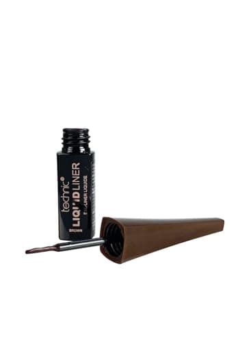 Image of Technic Liquid Liner Brown Natural Quick Drying Easy Eyeliner Stroke Eyes Beauty