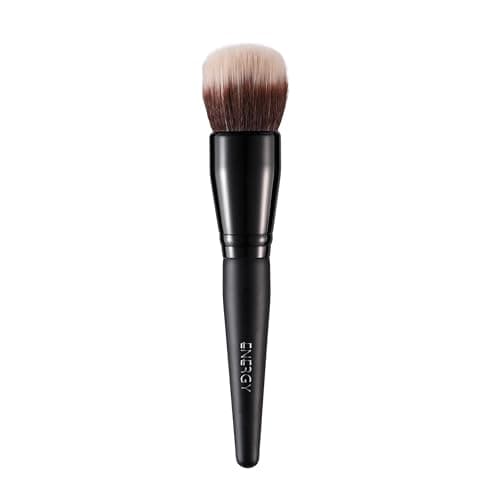 Image of ENERGY Smoothing Dome Face Foundation Brush, Blusher Brush for Liquid Makeup (Gift for Her, Gift for Woman)