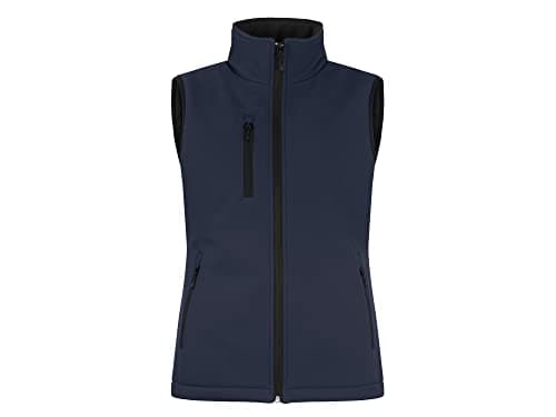 Image of Clique Women's Equinox Insulated Softshell Vest, Dark Navy, XXL