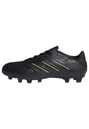 Image of adidas Unisex COPA Pure III Club Firm Multi Ground Football Boots, core Black/DGH Solid Grey/Lucid Lemon, 10 UK