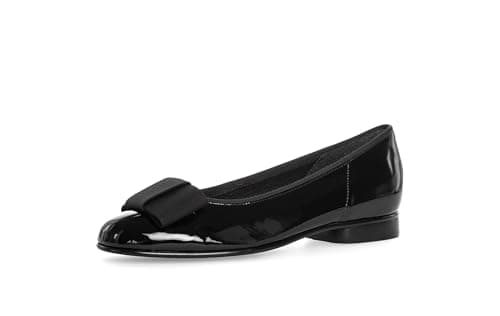 Image of Gabor Assist-Patent, Women's Ballet Shoes, Black (Black Patent), 8 UK