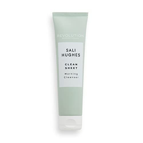 Image of Revolution Beauty London Skincare, Sali Hughes, Clean Sheet, Morning Face Cleanser, Hydrating Formula, Softens and Smooths Skin, Contains Vitamins Antioxidants, 100ml