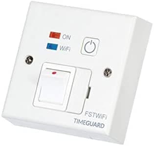 Image of Timeguard Wi-Fi Controlled Fused Spur Timeswitch Wall Socket | FSTWIFI
