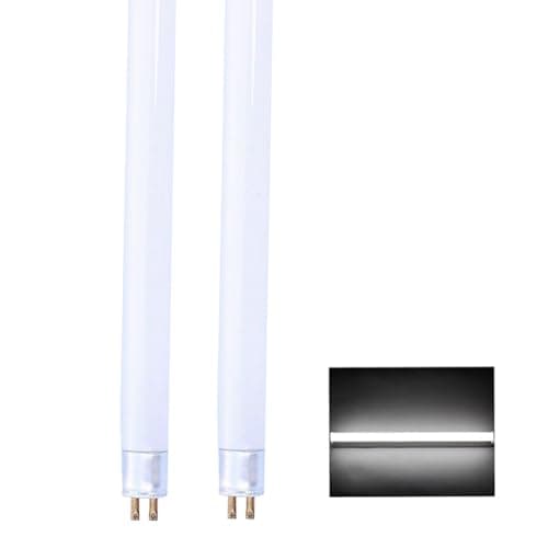 Image of Fluorescent Tube T4 464mm(Excluding pins) 16W 2 Pack, T4 Cool White 3500K, G5 Base Low Energy Consumption Tube Light, Emergency Energy Saving Light for Kitchen, Bathroom, Cabinet, Garage