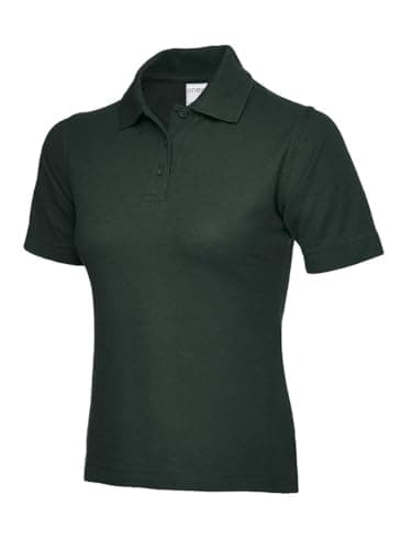 Image of UC115 - Bottle Green - S - 180GSM Ladies Polo Shirt