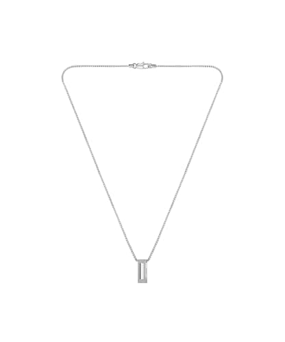 Image of BOSS Jewelry Men's CANDOR JEWELRY Collection Pendant Necklace in Stainless Steel - 1580749