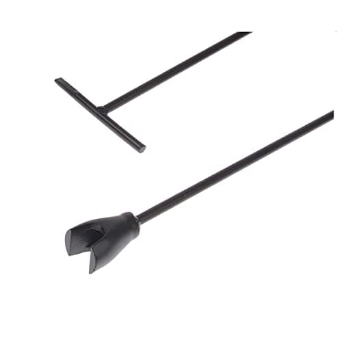 Image of Unibos | Universal Stopcock Key | Long T-Handle Drain Stopcock | Water Manhole Stopcock | Key Wrench | Alloy Steel Head | Combination Stop Cock Key | 1meter Long