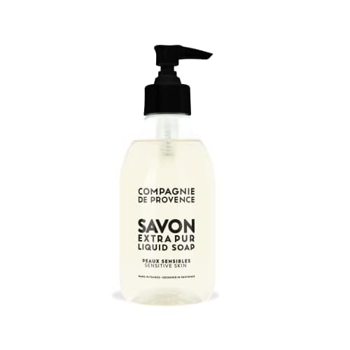 Image of Compagnie de Provence - Marseille Liquid Soap 300 ml - Sensitive Skin Fragrance - For Body and Hands - Made in France