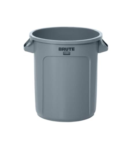 Image of Rubbermaid 37.9 Litre Brute Container - Grey