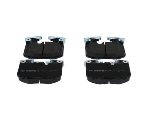 Image of BOSCH Brake Pads Set Brake Blocks Brake Stones Set Front Low Metallic 0 986 460 060
