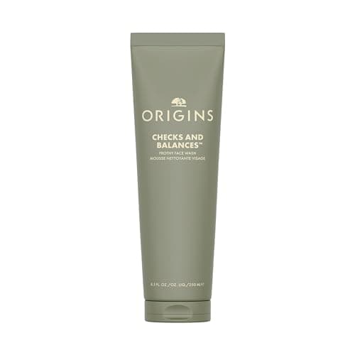 Image of Origins Checks and Balances Frothy Face Wash | Gentle Face Cleanser for All Skin Types | With Mint, 250 ml