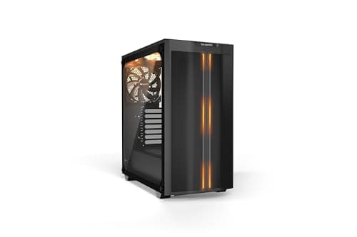Image of be quiet! Pure Base 500DX Black PC case, 3X Pure Wings 2 fans, ARGB LEDs, radiators up to 360mm, tempered glass side window