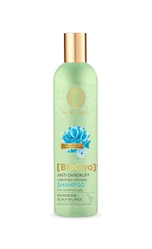 Image of BioCryo Anti-Dandruff Certified Organic Shampoo. Microbiome Scalp Balance. For sensitive scalp. Infused with Snow Cladonia & Reishi Mushroom. Vegan Friendly. Cruelty Free. 400ml.