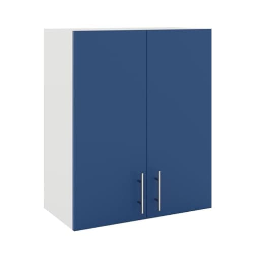 Image of JD Greta 600mm Kitchen Wall Cabinet with Door – Wall Unit – Navy Matt – Modern Storage Cupboard