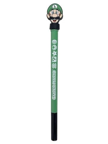 Image of Pyramid International Super Mario Luigi 2D Spinning Topper Pen