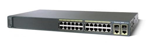 Image of Cisco WS-C2960+24LC-S Catalyst 2960-Plus 24LC-S Managed Switch