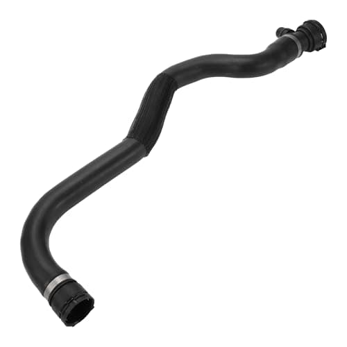 Image of HEROFFIX 1 Pcs Radiator Coolant Hose for BMW 530i 540i 2017-2020 Upper Coolant Return Line No.17128602870 Black Rubber