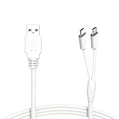 Image of Breast Pump USB Charger Cord Compatible with Elvie Wearable Breast Feeding Pump Stride 2, Double Pump, V2, Hospital-Grade, Stride Plus Electric Breastfeeding Pump Replacement Charging Power Cable