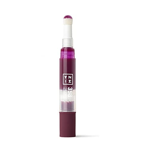 Image of 3INA MAKEUP - Vegan - Cruelty Free - The Eye Gloss 398 - Dark Brown - Eye Gloss Wet Effect Look - Luminous Gloss - Glossier Eye Look - Cushion Applicator - Superlight Texture - 4 Soft Shades