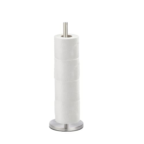Image of Blue Canyon Stainless Steel Toilet Roll Holder Spike, Free Standing Toilet Paper Holder, Toilet Paper Storage, Toilet Paper Roll Holder, Toilet Roll Storage, Toilet Paper Organizer