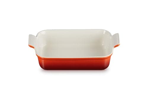 Image of Le Creuset Heritage Rectangular Dish, Stoneware, 32 cm, 2.31 kg, Cerise, 71102320600001