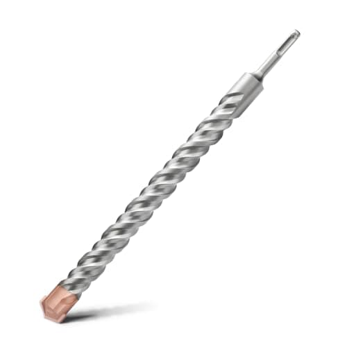 Image of HSAWBIT 25mm x 350mm LONG SDS MASONRY DRILL BIT, TUNGSTEN CARBIDE TIP SDS PLUS SHANK, FOR WALL STONE CONCRETE BRICK