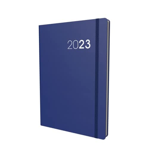 Image of Collins Legacy Pocket Week To View 2023 Diary - Blue (CL73.60-23) - Complete Planner, Agenda and Journal with Soft Touch Cover