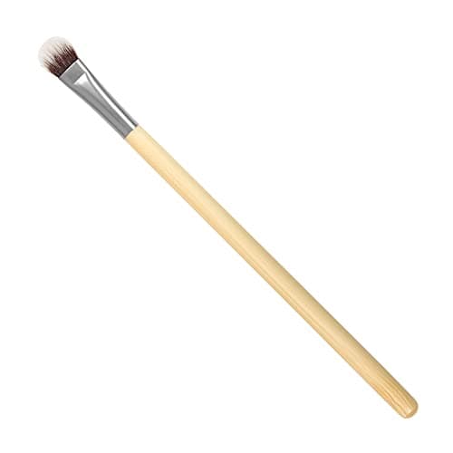 Image of Manicare Bamboo Eyeshadow Brush, Makeup Brush With Bamboo Handle And Synthetic Bristles, Professional Makeup Application, Flawless Blending, Smudging And Shading Of Eye Colour, Soft And Delicate