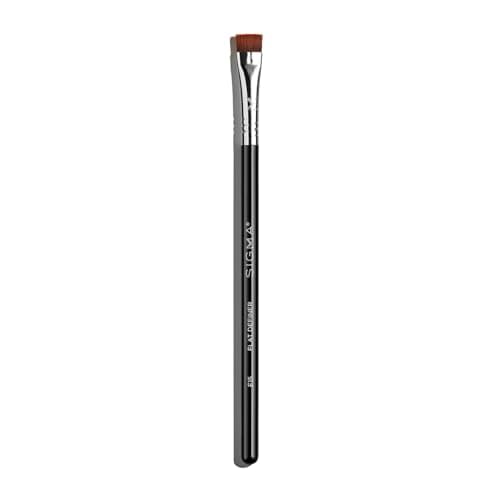 Image of Sigma Beauty E15 Flat Definer – Flat-Angled Professional Makeup Brush for Sharp, Defined Application – Eyeliner Tool for Liquid, Gel & Powder Eye Makeup