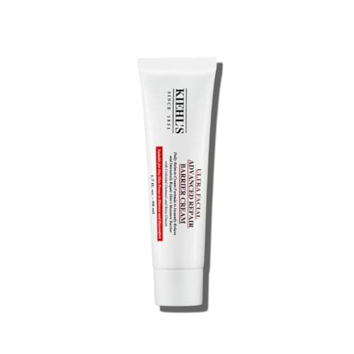 Image of Kiehl's Ultra Facial Advanced Repair Barrier Cream, Intensive Treatment Moisturiser for Dry and Sensitive Skin with Allantoin, Rapidly Reduces Redness, Soothes Discomfort and Itchiness