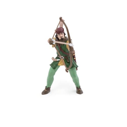 Image of Papo - Hand-painted - Figures - Medieval Fantasy - Robin Hood, Standing, 39954 - Collectable - For Children - Suitable for Boys and Girls - From 3 Years